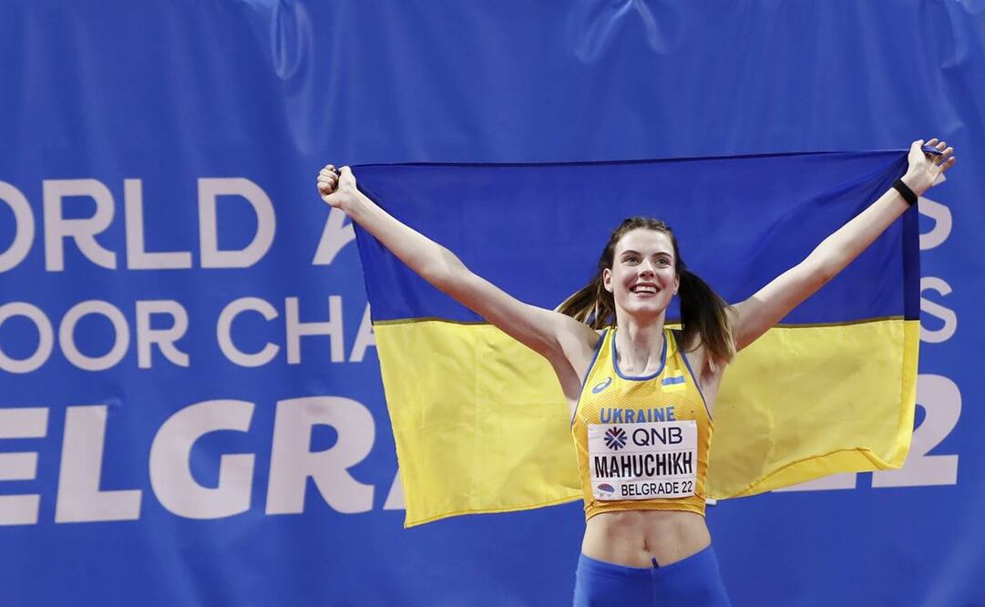 Yaroslava Mahuchikh. Foto: EFE