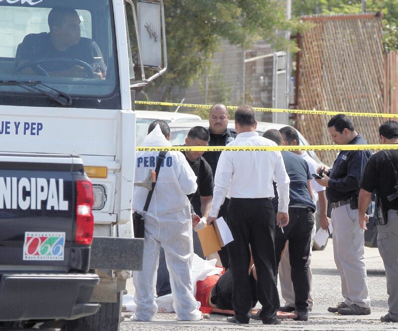 Los asesinatos de cuatro mujeres en Baja California se registraron la tarde del viernes pasado y la madrugada de ayer. Foto: ARCHIVO EL UNIVERSAL