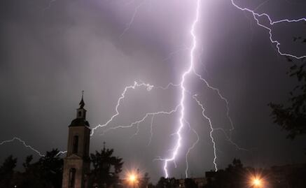 Las tormentas también pueden producir electricidad