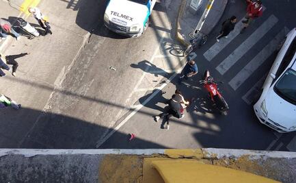 Motociclistas mueren al caer de puente vehicular en Periférico Oriente