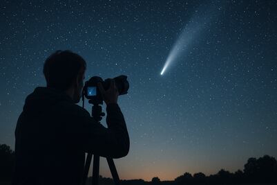 ¿A qué hora ver el Cometa Lemmon 2025 hoy, 25 de octubre? Consejos prácticos para fotografiarlo