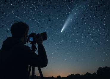 ¿A qué hora ver el Cometa Lemmon 2025 hoy, 25 de octubre? Consejos prácticos para fotografiarlo