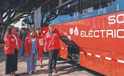 Metrobús estrena 26 autobuses eléctricos hechos en China