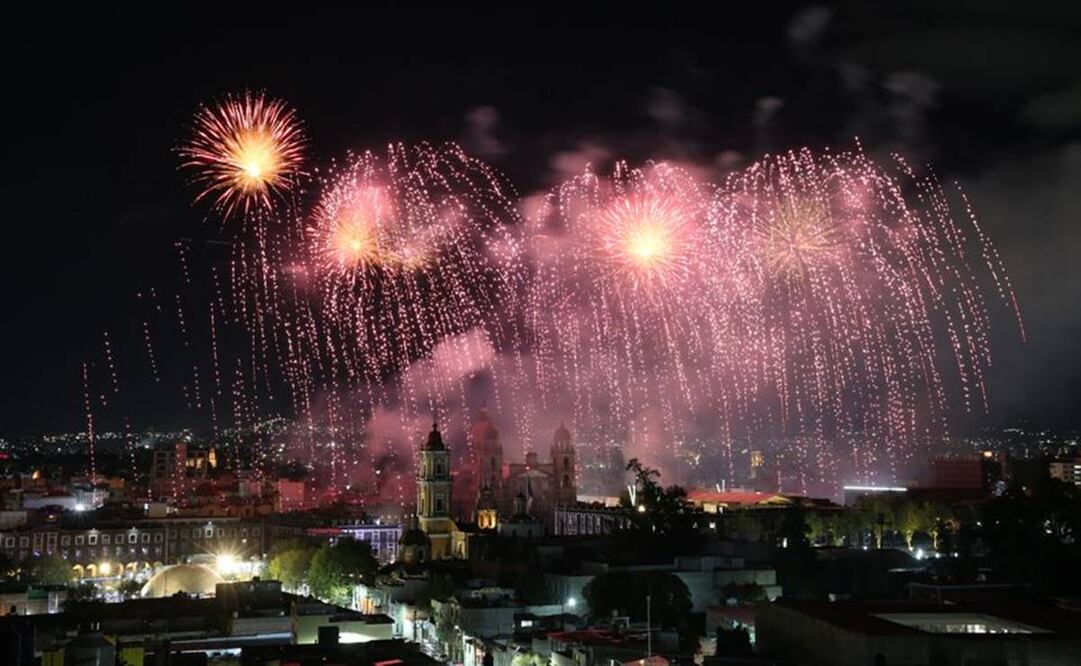 Ceremonia del Grito de Independencia desde el Palacio de Gobierno del Estado de México. Foto: Jorge Alvarado/ EL UNIVERSAL