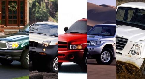 Las camionetas más raras de la historia 