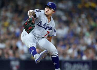 Julio Urías brilla en histórico triunfo de los Dodgers ante Padres