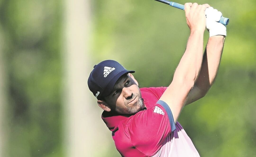 García terminó la tercera ronda con 70 golpes, dos bajo par. FOTO: DABID CANNON. AFP