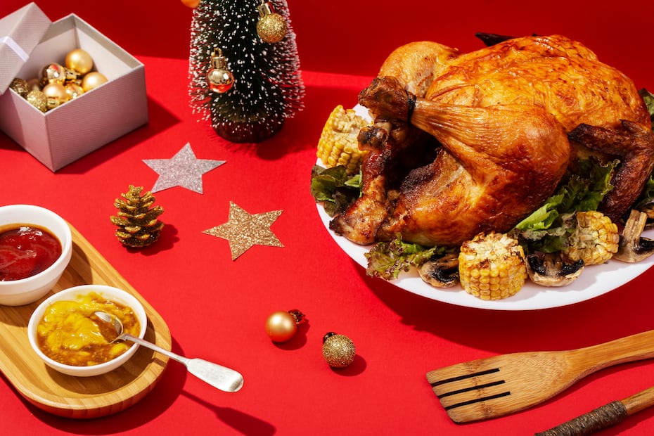 El pavo es el protagonista de la mesa navideña y uno de los productos con mayor variación de precio durante diciembre. Foto: Freepik