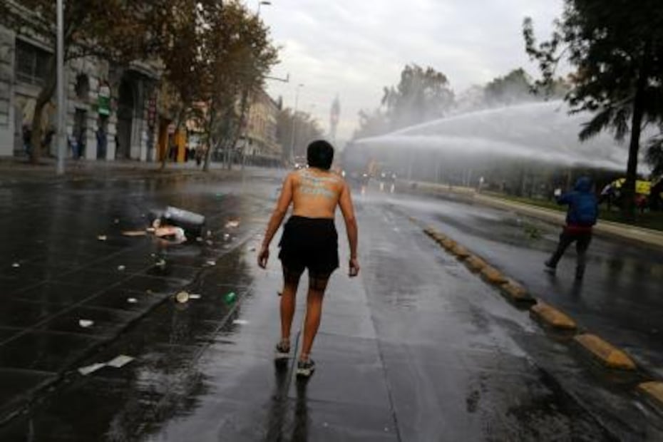 Protestan en Chile contra violencia machista