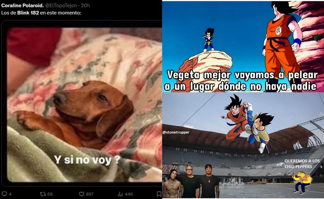 Después de múltiples cancelaciones por problemas de salud, Blink-182 ofreció un show cargado de energía en el Estadio GNP de la Ciudad de México.
Foto: Captura de pantalla en X