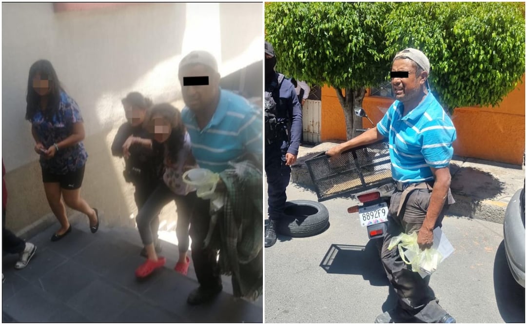 Rescatan a menor de edad, presunta víctima de maltrato infantil en el Estado de México. Fotos: Especiales