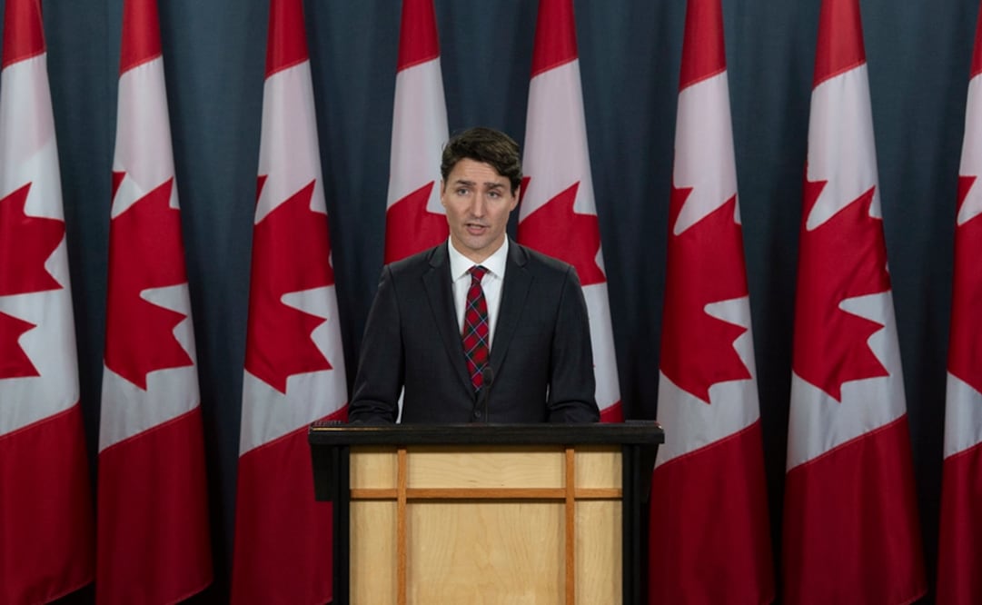 El primer ministro canadiense, Justin Trudeau. Foto: AP 
