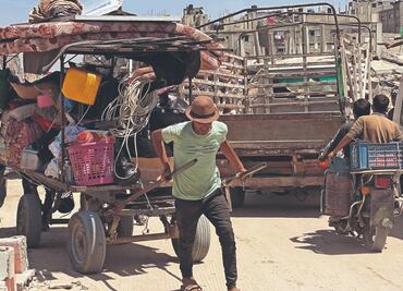 Mueren 27 palestinos en nuevo tiroteo cerca de centro de ayuda