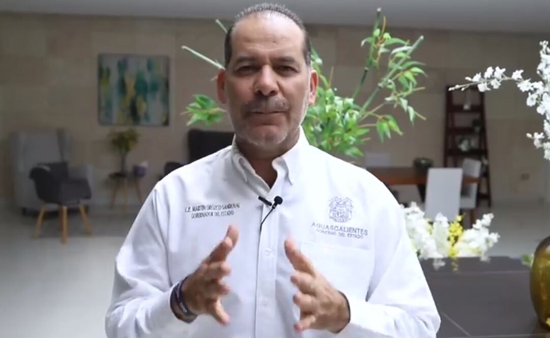 El gobernador de Aguascalientes, Martín Orozco, especificó que en el estado se ha creado un comité de especialistas. Foto: Captura de video 
