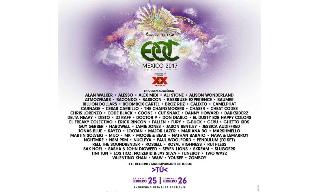 Foto: tomada de mexico.electricdaisycarnival.com