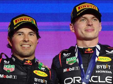 Checo Pérez, Max Verstappen y Red Bull dominan la F1; así van los campeonatos