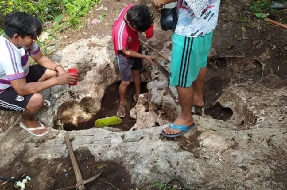 Viral: familia yucateca crea minicenote en el patio de su casa
