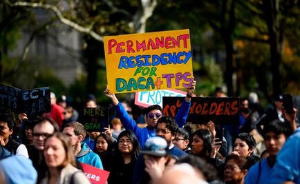 "EU es nuestra casa": dreamers marchan a Washington para defender DACA