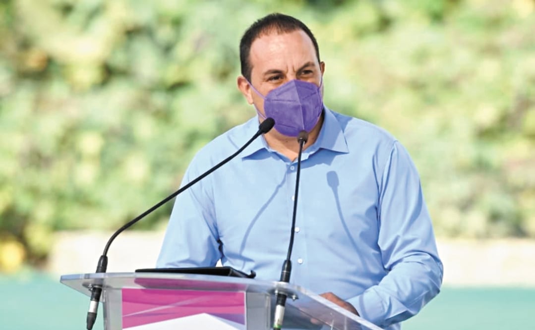 Fiscalías deberían ponerse a trabajar y no intervenir en temas políticos, aseguró el gobernador Cuauhtémoc Blanco. Foto: Especial