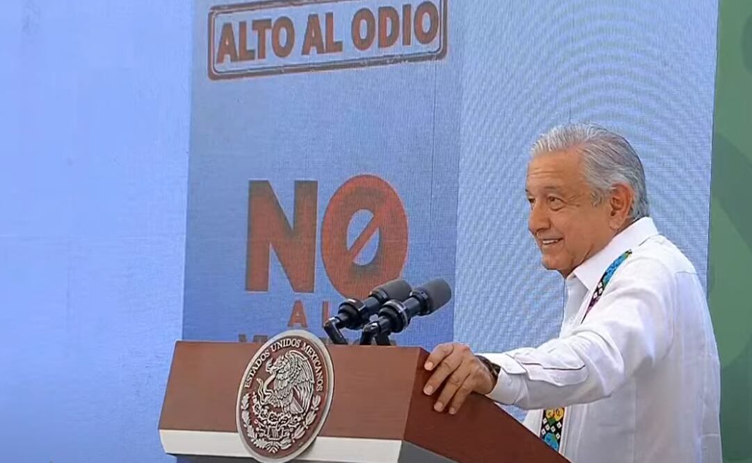 López Obrador dijo que esa campaña la encabeza el escritor Martín Moreno. Foto: Captura de pantalla