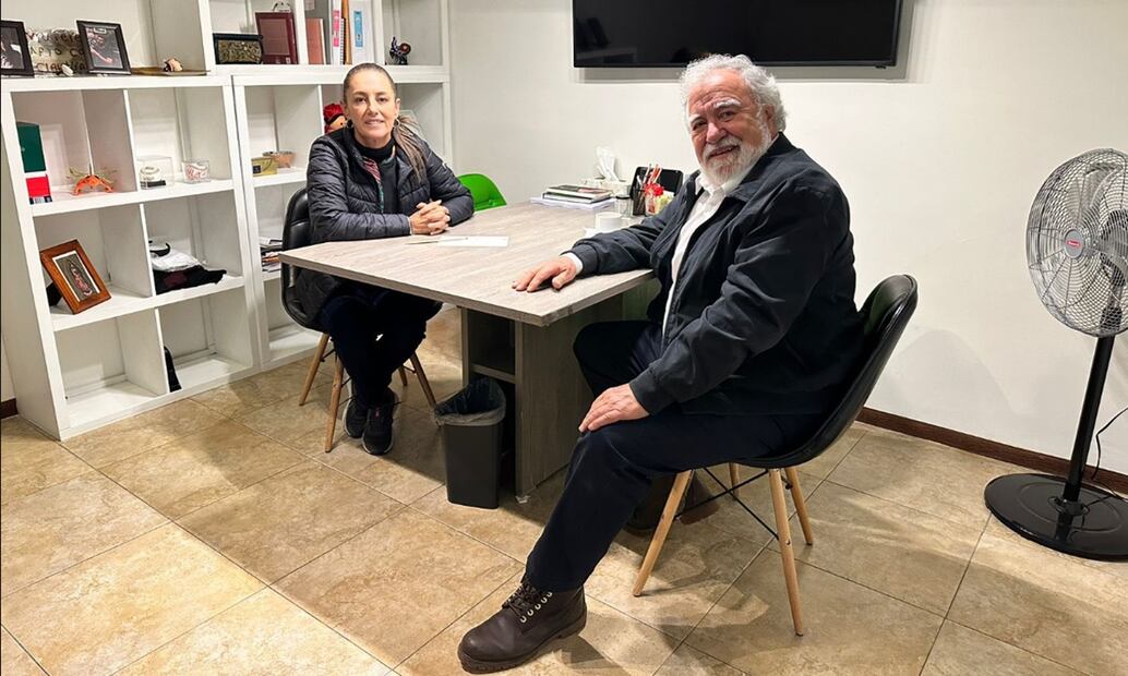 Claudia Sheinbaum, virtual candidata presidencial de Morena, invitó a su equipo a Alejandro Encinas Rodríguez, actual subsecretario de Derechos Humanos de la Secretaría de Gobernación. Foto: especial