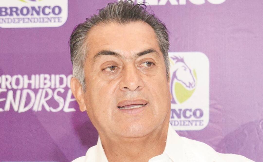 Jaime Rodríguez Calderón, El Bronco, gobernador de Nuevo León. (FOTO: ARCHIVO. EL UNIVERSAL)