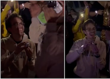 ¡Viva el amor! Joven pide matrimonio a su novia en pleno concierto de Taylor Swift en México