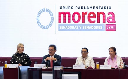 Con elogios a Ebrard, arranca plenaria de Morena; Rosa Icela Rodríguez inaugura el cónclave guinda en el Senado