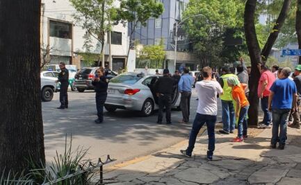 Reportan balacera afuera de Torre Diana, en Reforma