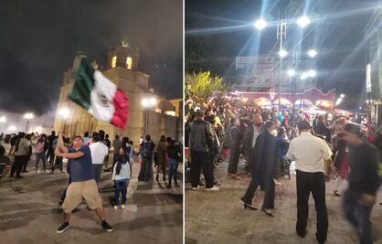 Así dieron el Grito en los estados: en algunos municipios, acudió gente sin sana distancia