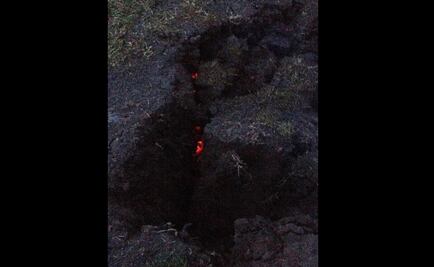 Hallan grietas con material incandescente en cancha de futbol de Michoacán 