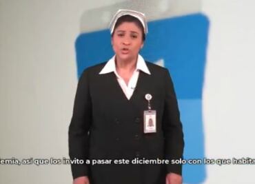 Jefa Fabiana llama a celebrar "solo con los de casa" en fiestas decembrinas