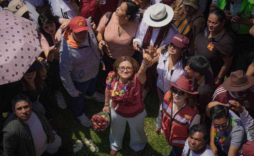 Candidata de Morena, PT y PVEM a la alcaldía Iztapalapa, Aleida Alavez. Foto: Especial