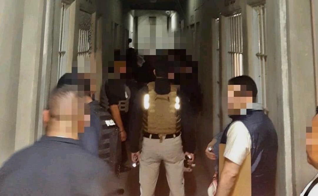 Operativo este domingo en penal de Alto Impacto. Foto: Especial