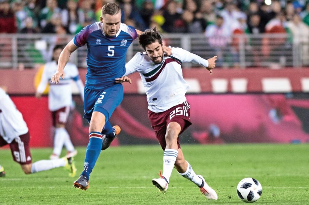 El jugador del Rebaño apenas tuvo 15 minutos ante Islandia (IMAGO7)