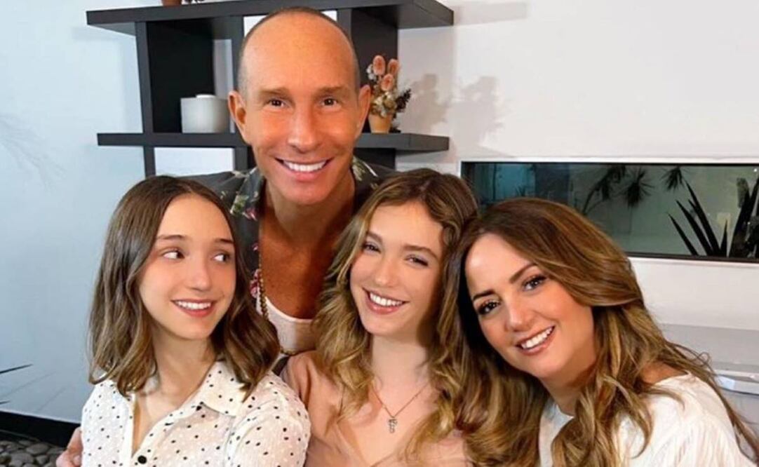 Andrea y Erik aseguran que seguirán unidos como familia. Instagram Erik Rubín.