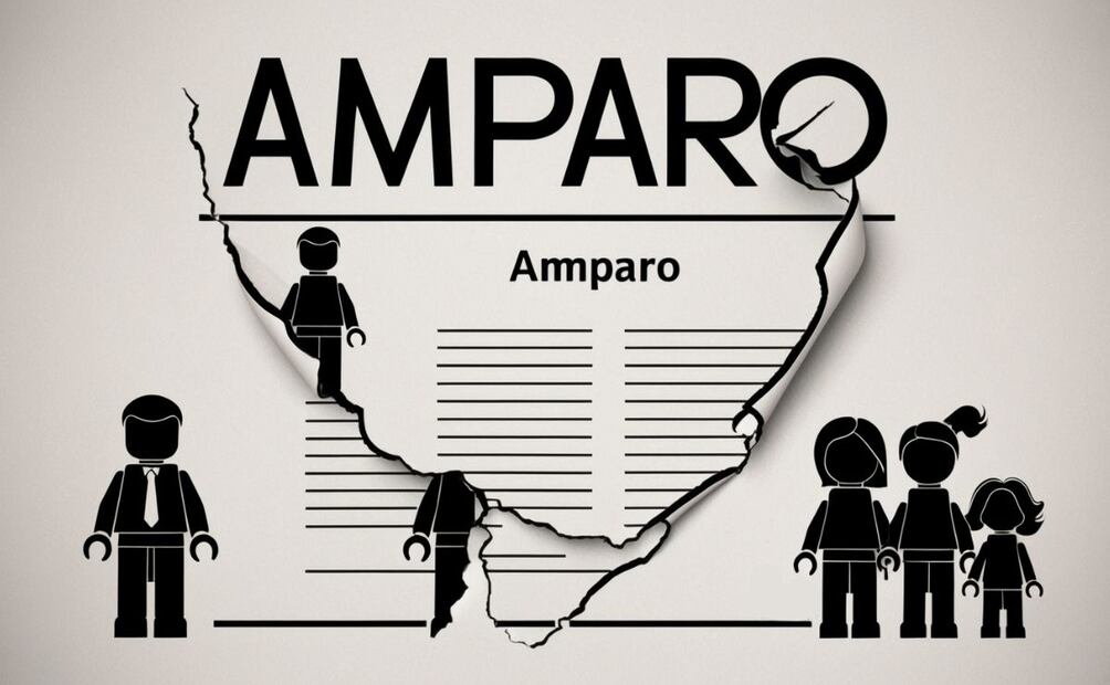La reciente reforma limita los efectos generales de las suspensiones en juicios de amparo. Ilustración: Generada con Inteligencia Artificial.