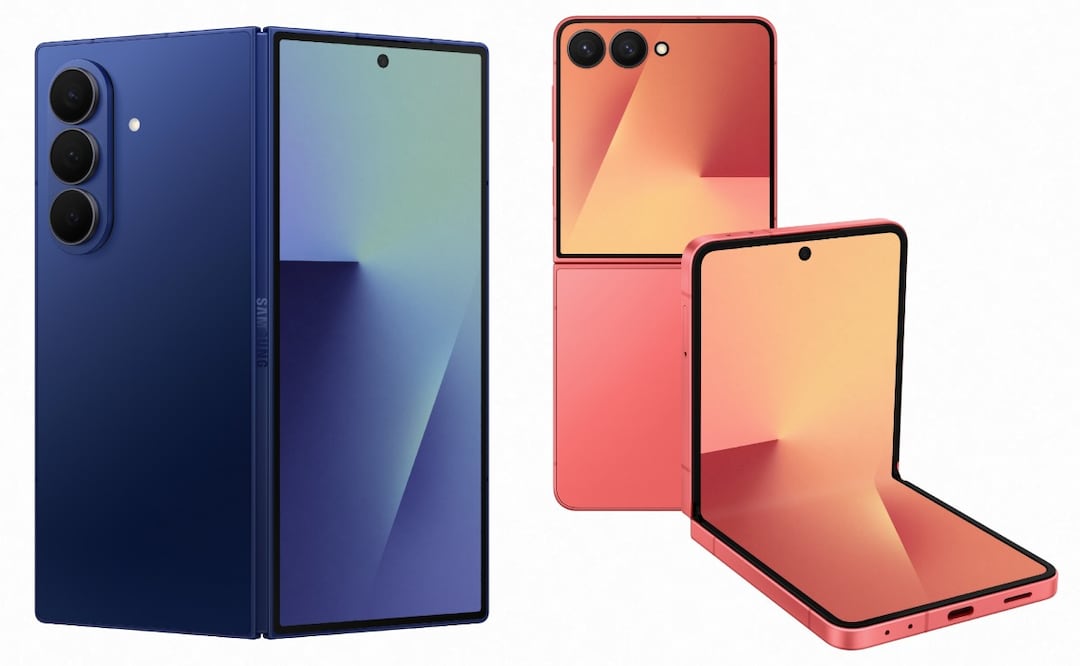 Samsung presentó dos nuevos celulares plegables | Imagen: Especial