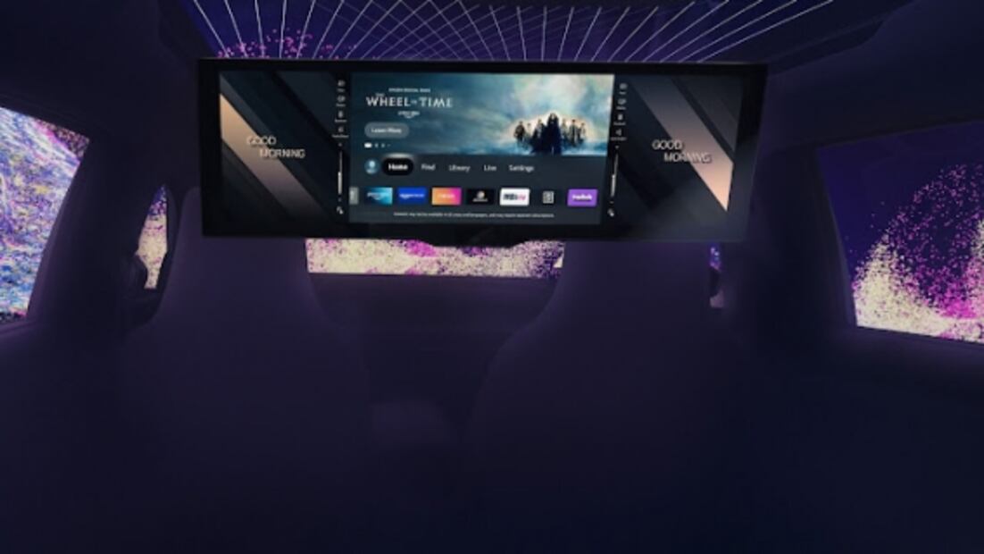 BMW presenta nueva pantalla de 31 pulgadas para sus futuros autos eléctricos