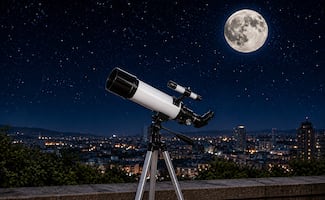 Microluna 2026: los telescopios más baratos para ver el fenómeno astronómico; aprovecha las mejores ofertas de Amazon México