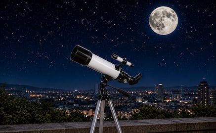 Microluna 2026: los telescopios más baratos para ver el fenómeno astronómico; aprovecha las mejores ofertas de Amazon México