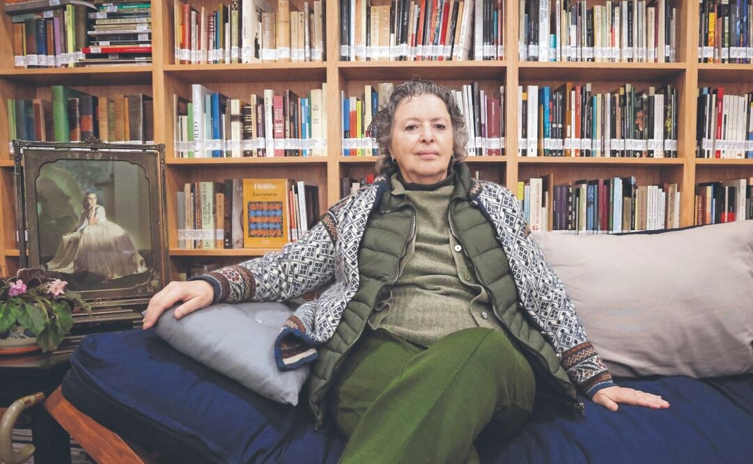 Desde su casa de Chimalistac, Bárbara Jacobs habla de su vida en la literatura. Foto: de LUIS CAMACHO. EL UNIVERSAL