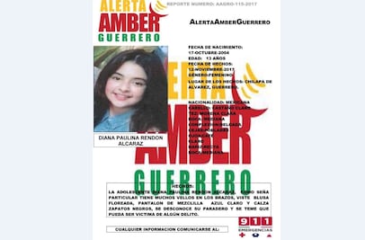 Hallan muerta a niña de 13 años que estaba desparecida en Guerrero