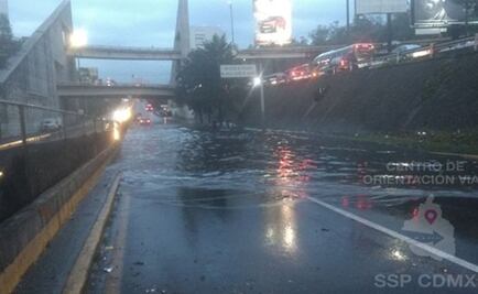Reportan inundación en Santa Fe por fuertes lluvias