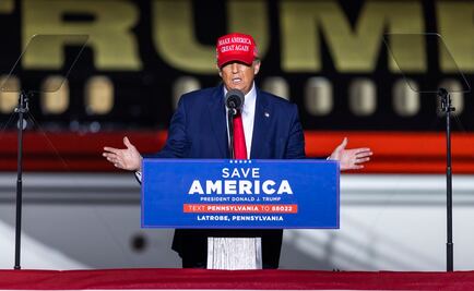 Trump pide una "ola roja gigante" republicana en las elecciones de mitad de mandato