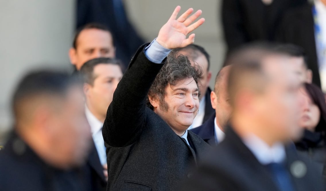 El presidente argentino Javier Milei visitará México por primera vez. Foto: AP/Archivo