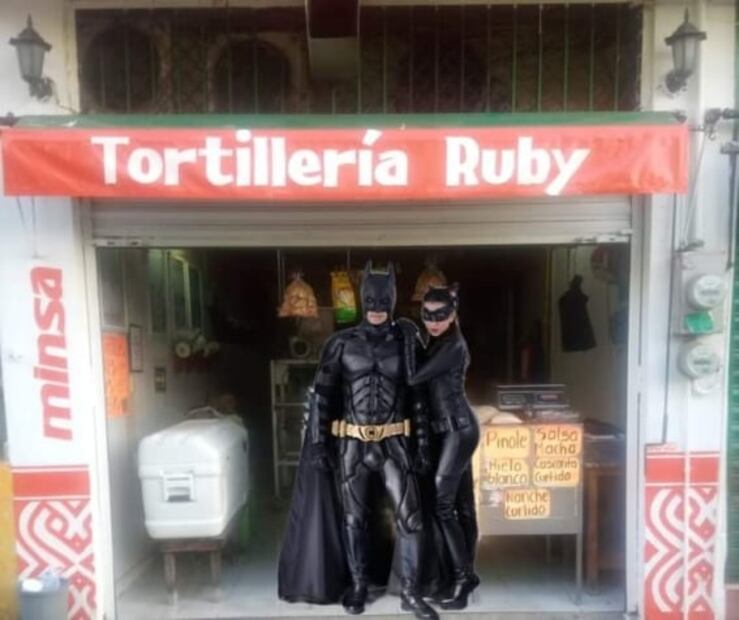 Crean las batitortillas, tortillas con la forma de Batman