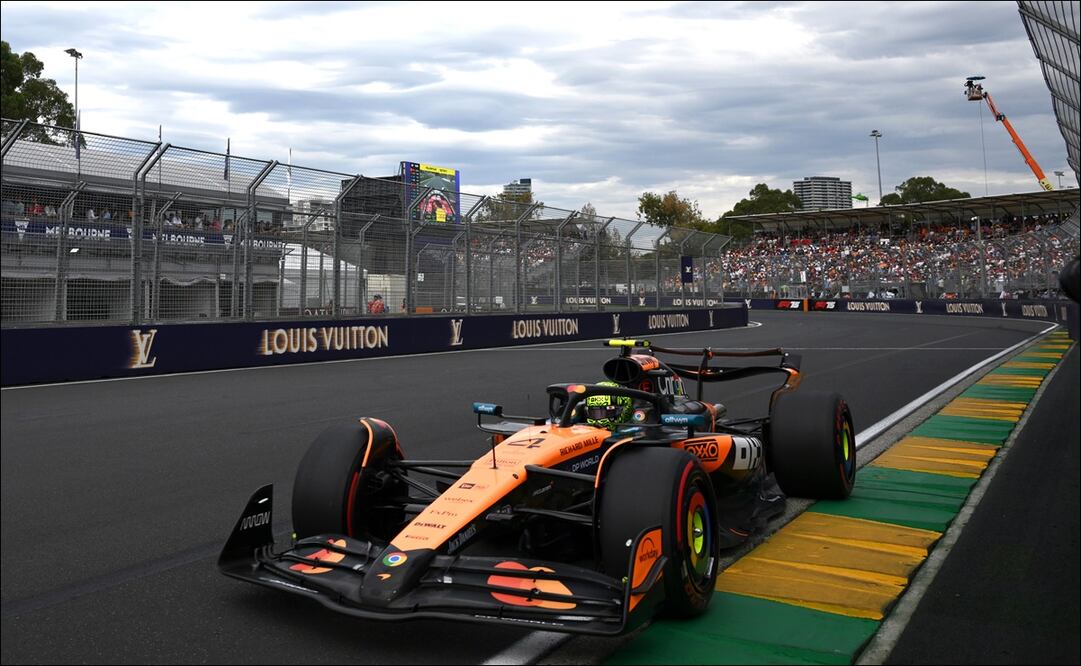 Lando Norris saldrá en la pole del Gran Premio de Australia / Foto: EFE