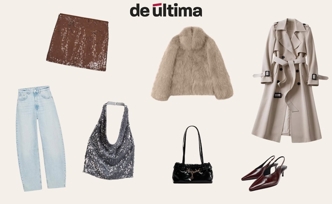 Outfits de última hora para la cena de Navidad: ideas elegantes y fáciles de recrear. Foto: Zara, Stradivarius, Shasa