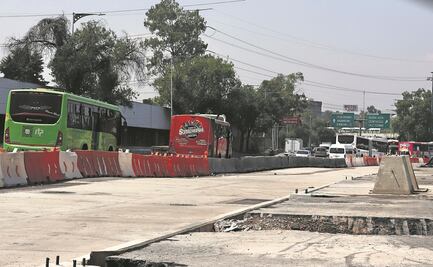 Avanzan obras del MB en Indios Verdes